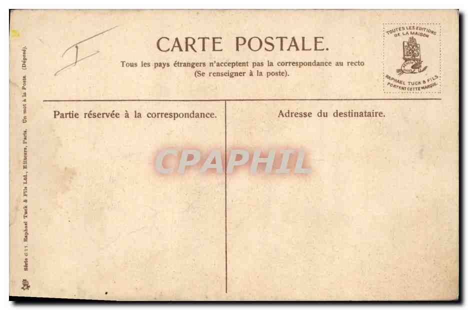 CPA Fantaisie Illustrateur Fleurs  — Verso