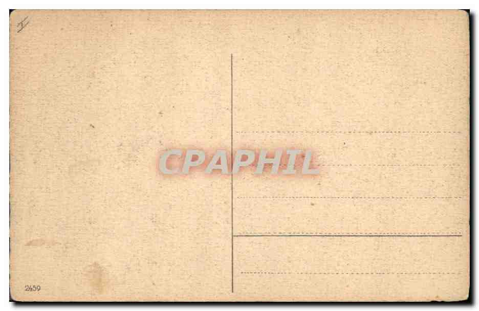 CPA Fantaisie Fleurs  — Verso