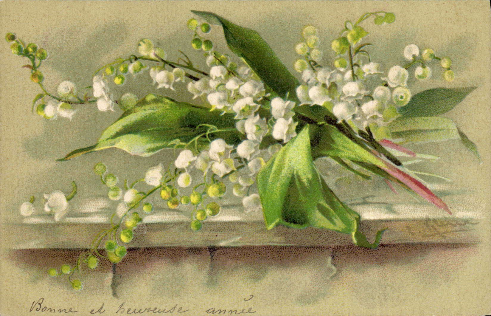 CPA Fantaisie Illustrateur Fleurs 