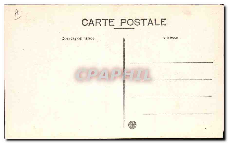 CPA Corrida Course de taureaux Le paseo  — Verso