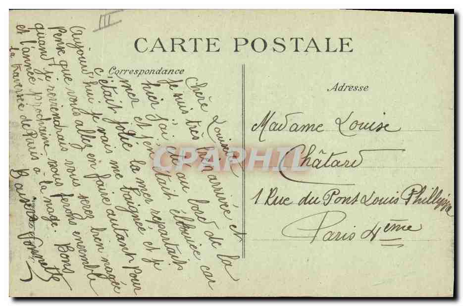 Le Havre — 'La Provence' sortant du Port — MD — Reverso