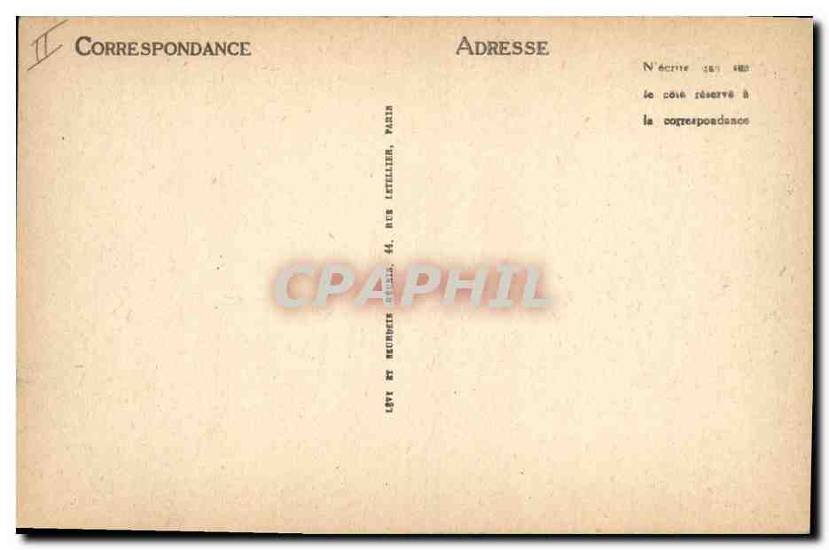 CPA Bateau Paquebot La Provence  — Verso