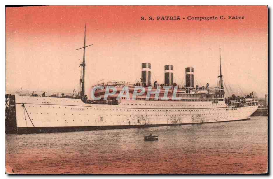 S.S. PATRIA — Compagnie C. Fabre