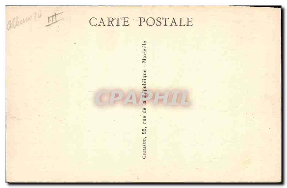 S.S. PATRIA — Compagnie C. Fabre — Reverso