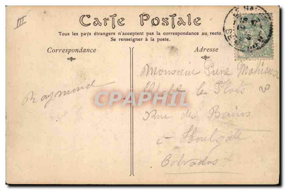 Le Havre — « La Provence », Steamer de la Compagnie Générale Transatlantique — ND Phor — Verso