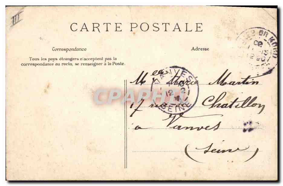 CPA Folklore Lits clos Tendresses  — Verso
