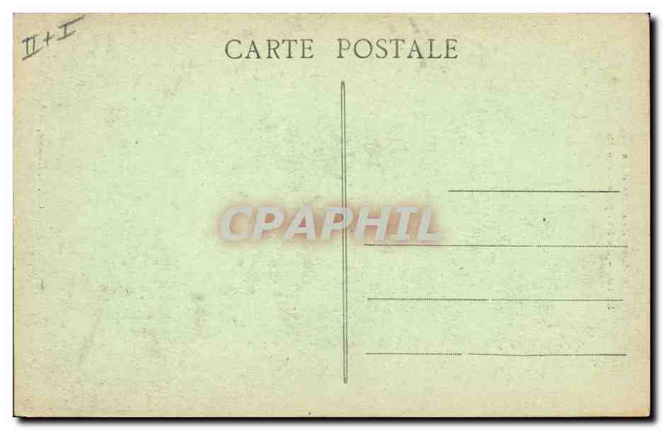 CPA Folklore Lits clos La soupe du matin  — Verso