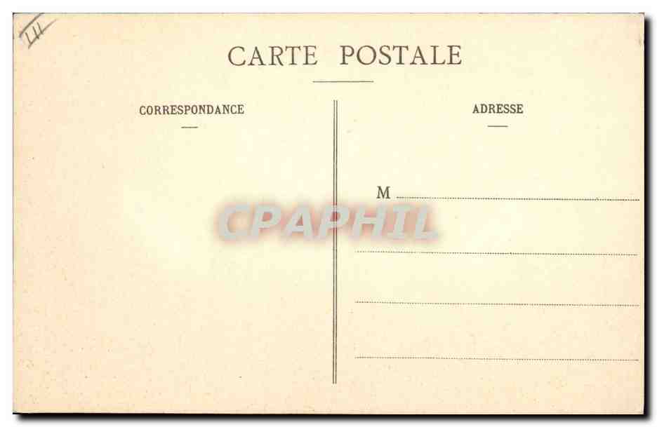 En Bretagne — Le double lit clos — Collection Villard, Quimper, n° 1648 — Reverso