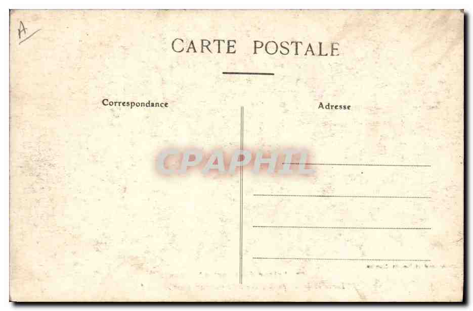 CPA Folklore Lits clos Dans le lit de petit frere  — Verso
