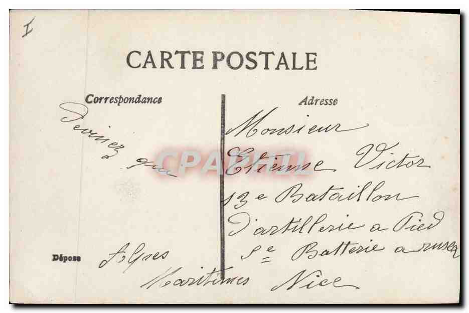 CPA Fantaisie Poisson 1er Avril Femme  — Rückseite