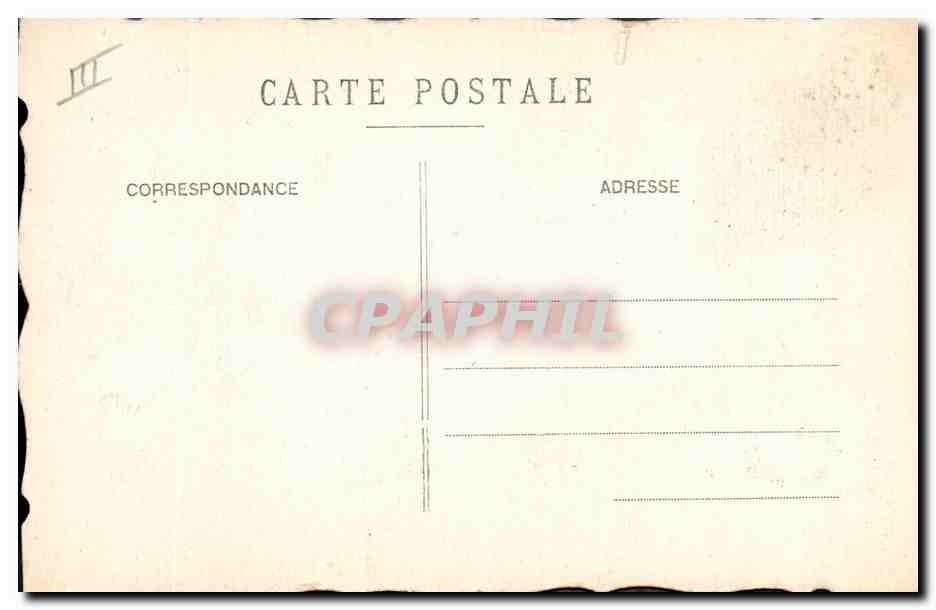 Cupidon au volant d'une voiture décorée de roses — 1er avril — éditeur non identifié — Achterkant