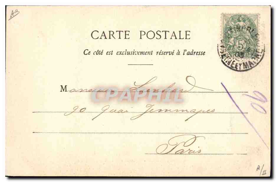 Chasse à Courre en Forêt de Fontainebleau — Chiens de meute avant le découpé — Thubanil, éditeurs, Fontainebleau-Mélan, n°136 — Achterkant