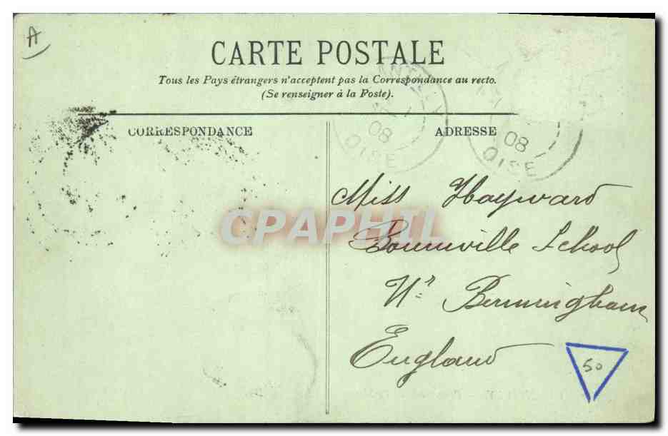 Chantilly — Promenade de la Meute — LL. — n°47 — Verso