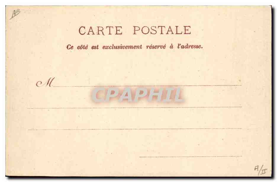Chasse à courre en forêt de Fontainebleau — En Route pour l'attaque — A. Siron, phot.-édit., Barbizon (S.-et-M.) — Verso