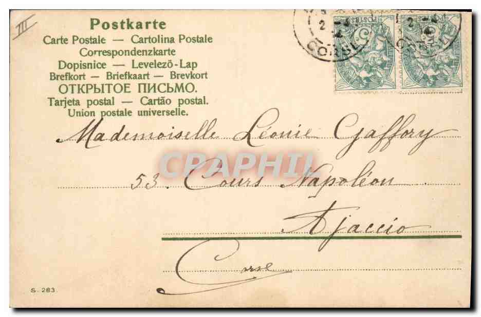 CPA Fantaisie Enfant Oeufs  — Rückseite