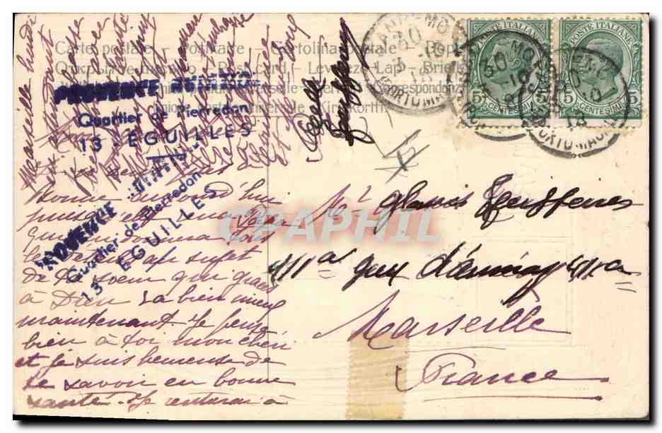 CPA Fantaisie Enfants  — Verso