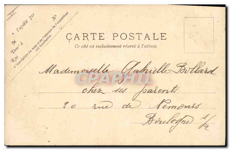 CPA Fantaisie Enfant Beaucoup  — Rückseite