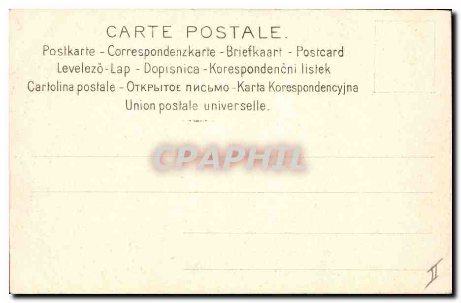 CPA Fantaisie Enfant  — Rückseite