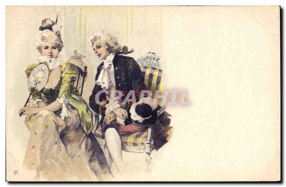 CPA Fantaisie Femme 