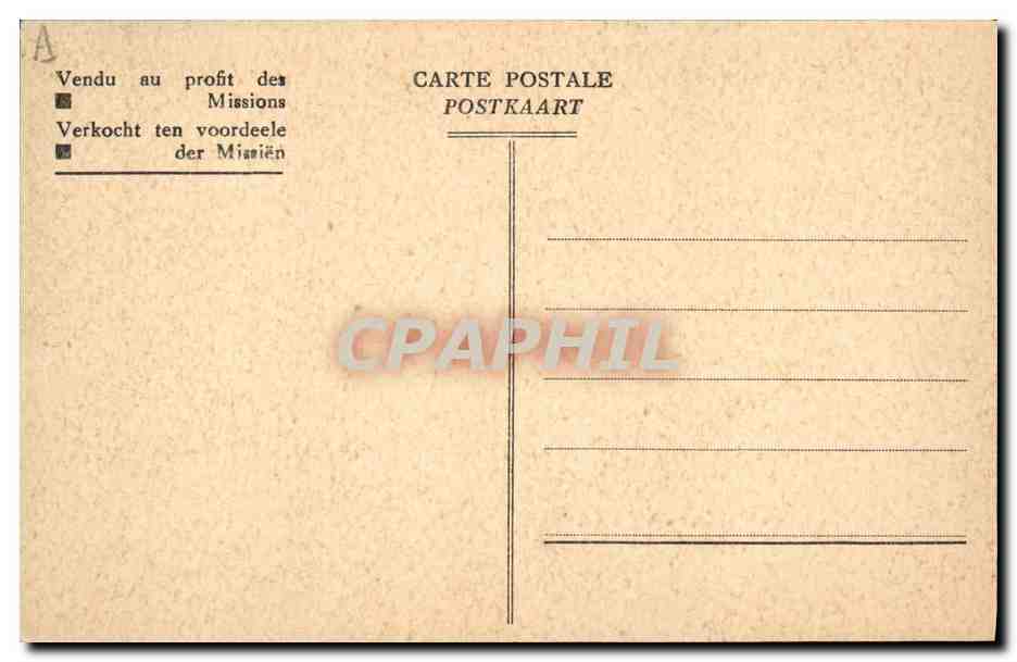 CPA Fantaisie Enfants Hollande Bateaux de peche  — Rückseite