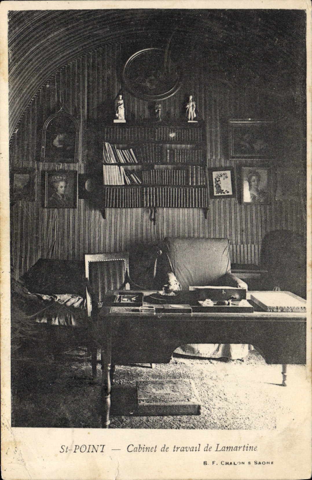 CPA Saint Point Cabinet de travail de Lamartine 