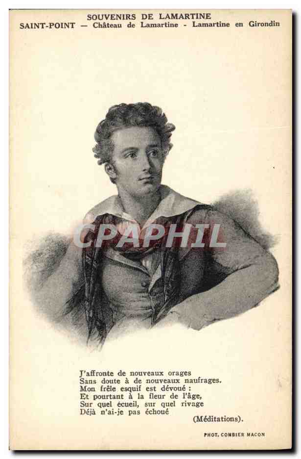 CPA Lamartine en Girondin Chateau 