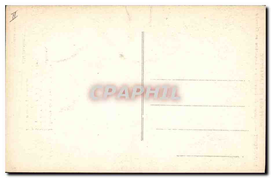 CPA Lamartine en Girondin Chateau  — Rückseite
