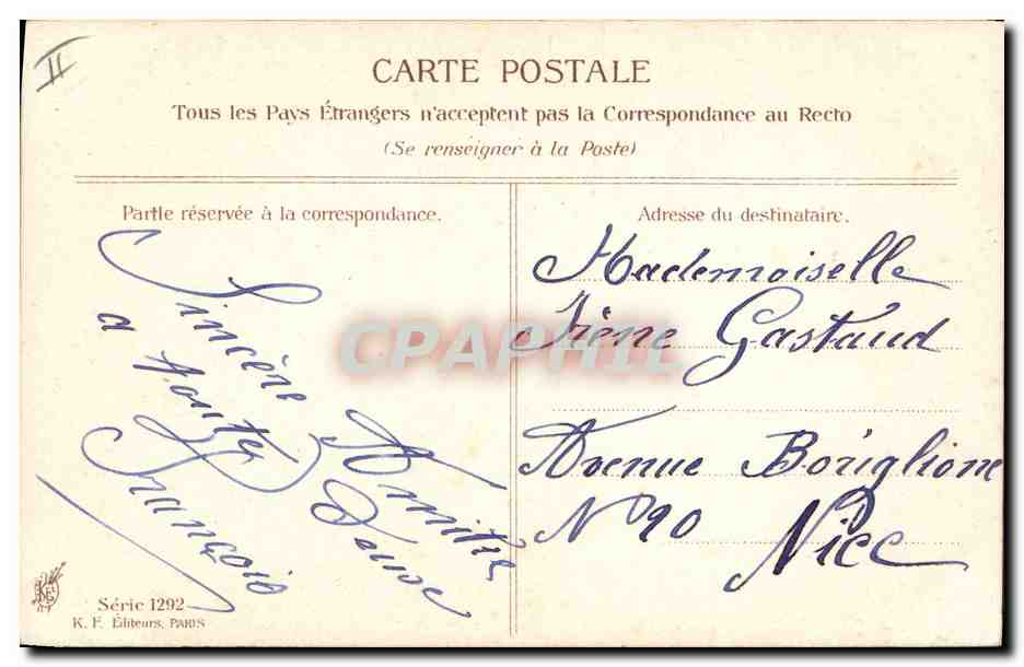 CPA Fantaisie Illustrateur Asti Femme  — Rückseite