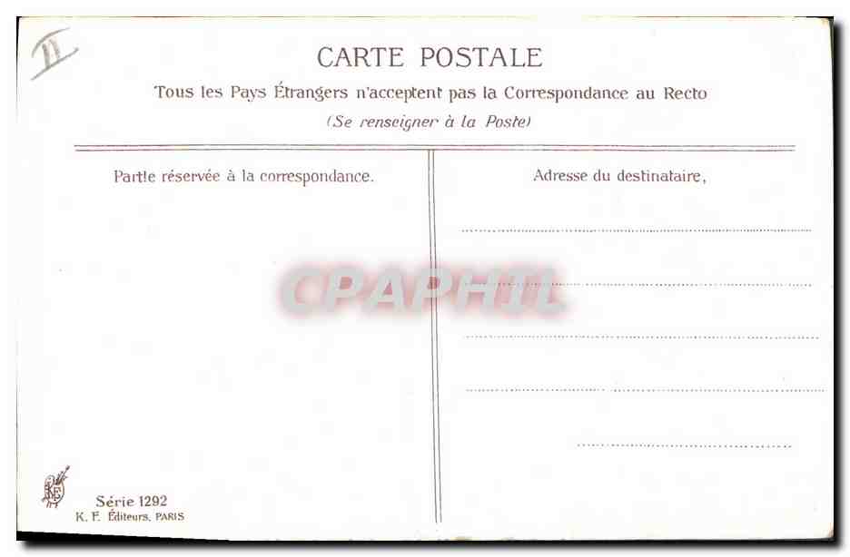 CPA Fantaisie Illustrateur Asti Femme  — Rückseite