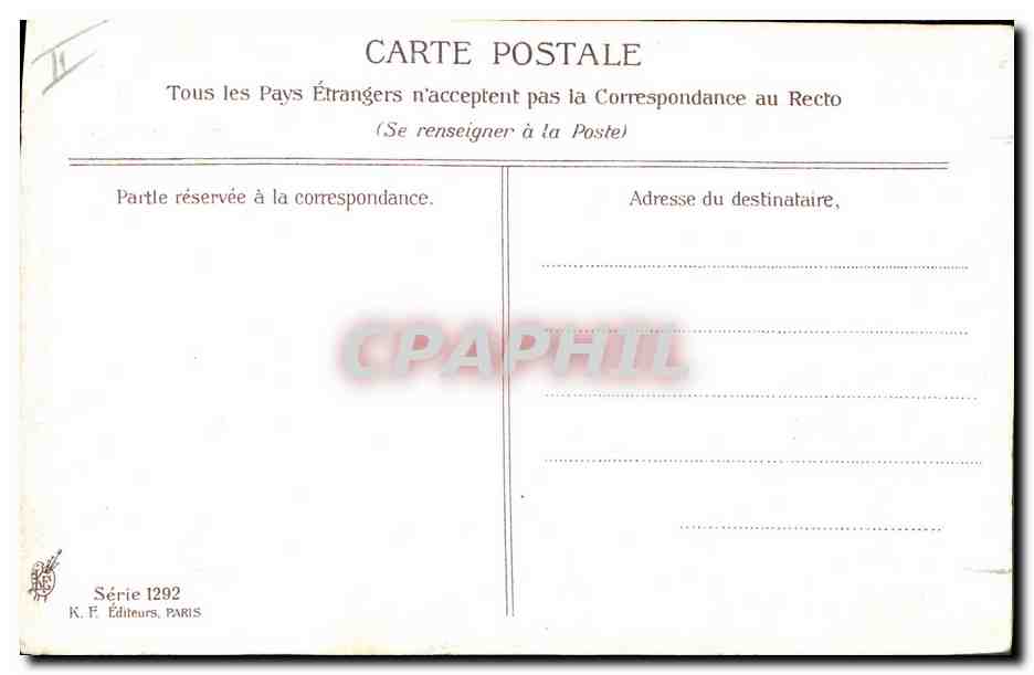 CPA Fantaisie Illustrateur Asti Femme  — Rückseite
