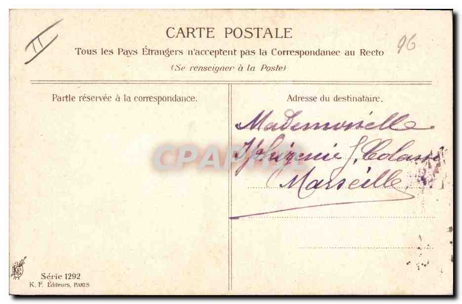 CPA Fantaisie Illustrateur Asti Femme  — Rückseite