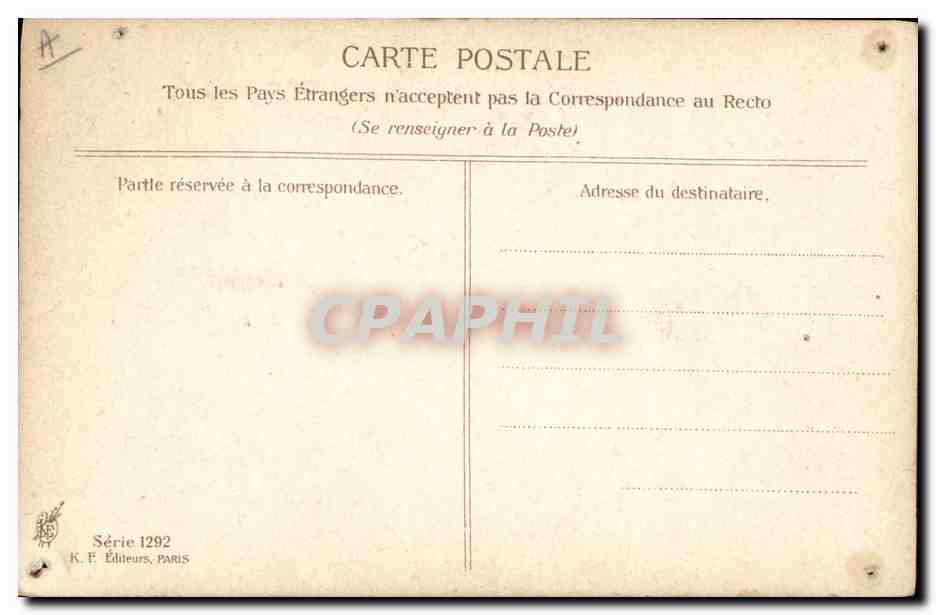 CPA Fantaisie Illustrateur Asti Femme  — Rückseite