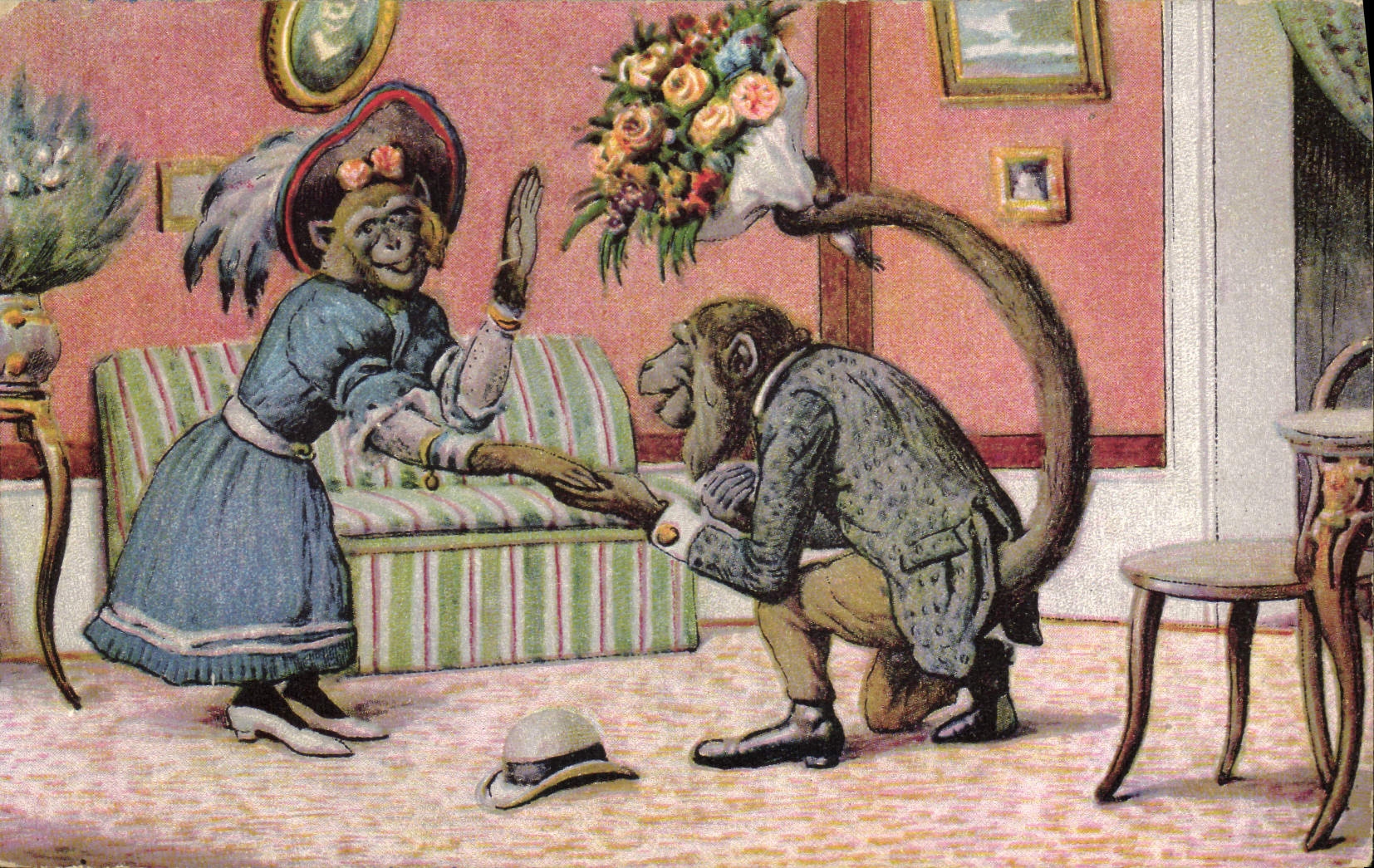 Sourire de la Chimère — Série 2084-5 — Paris
