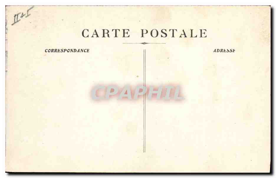 Course de Taureaux — Taureau entraîné après sa mort par le train de mulets — FPO n°15 — Achterkant