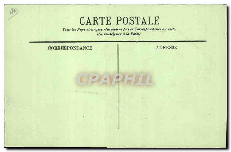 Le Havre — "La Provence" en cale sèche — I.L. — Verso