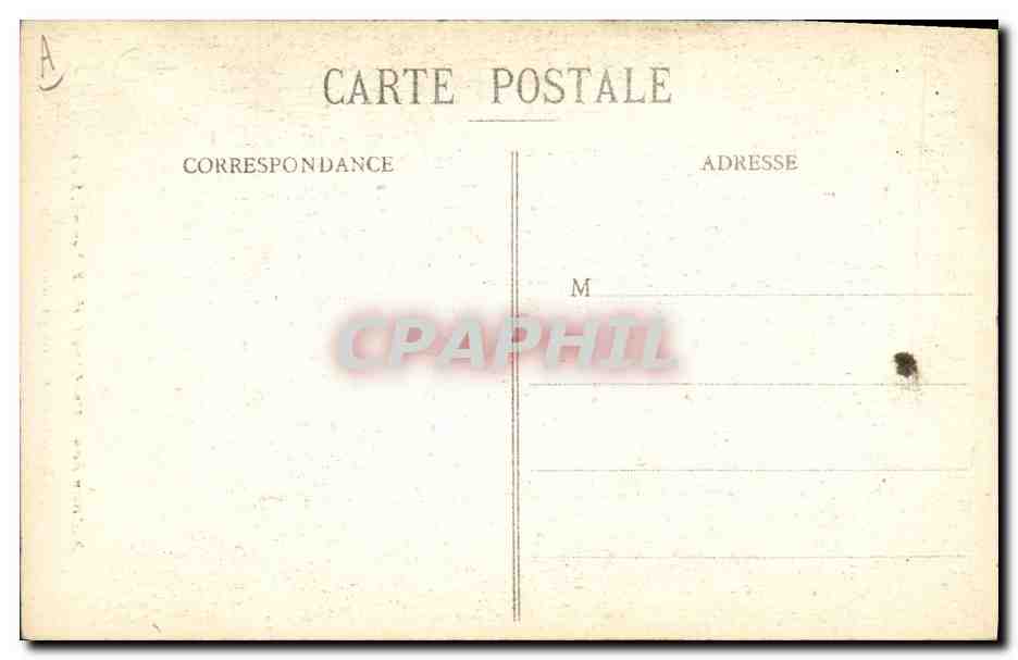 CPA Folklore Lits Clos La soupe du matin  — Verso