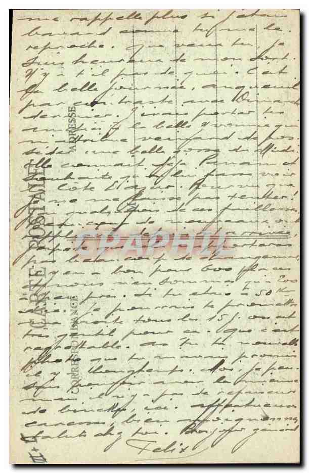 CPA Folklore Lits Clos Le coucher de la mariee Mariage  — Verso