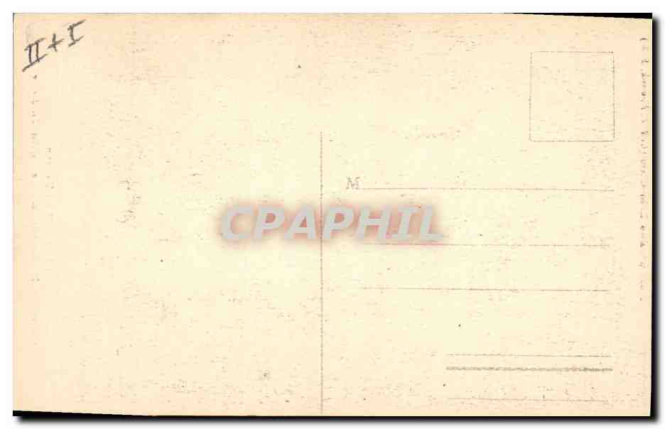 CPA Folklore Lits Clos Coin des Demoiselles Le potin du jour  — Verso