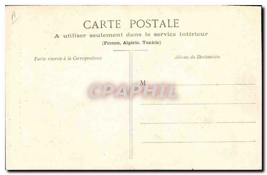 CPA Folklore Landivisiau  — Verso