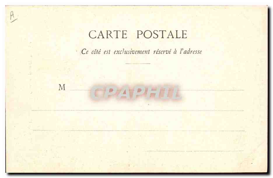 CPA Folklore Pecheuse de Cesson pres St Brieuc — Verso