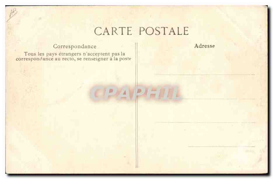 Morlaix — La vieille porteuse d'eau fumant sa pipe — Éditeur ELD, n° 428 — Rückseite