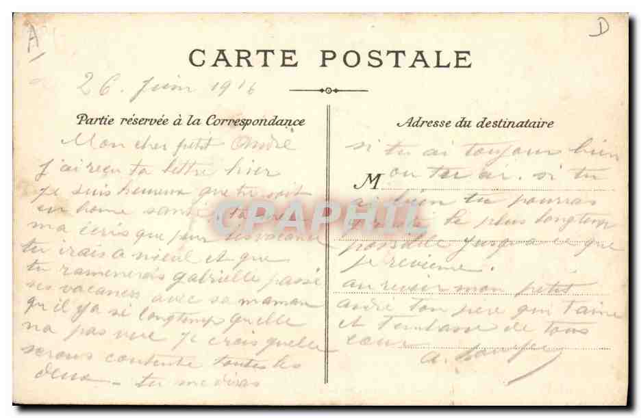 Chantilly — Promenade de la Meute. — LL. — Reverso