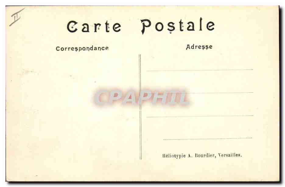 Château de Chantilly — Chiens de meute par Cain — Verso