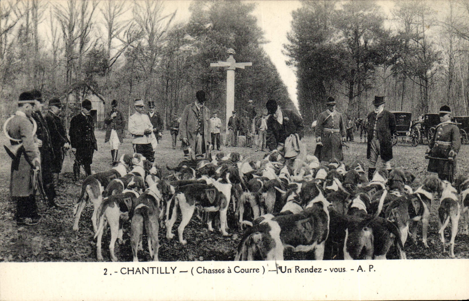 Chantilly — (Chasses à Courre) — Un Rendez-vous — A. P.