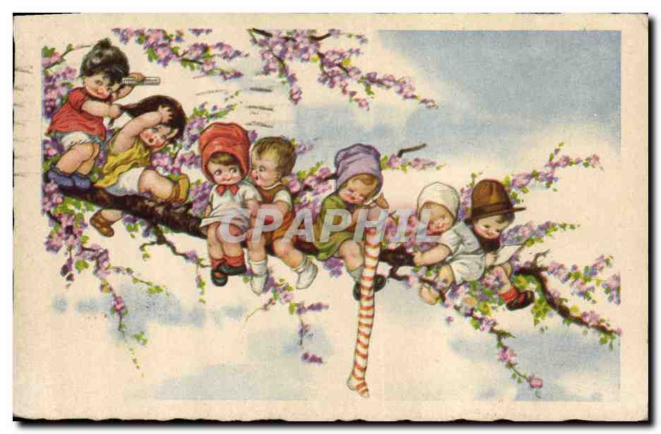 CPA Fantaisie Illustrateur Enfants 