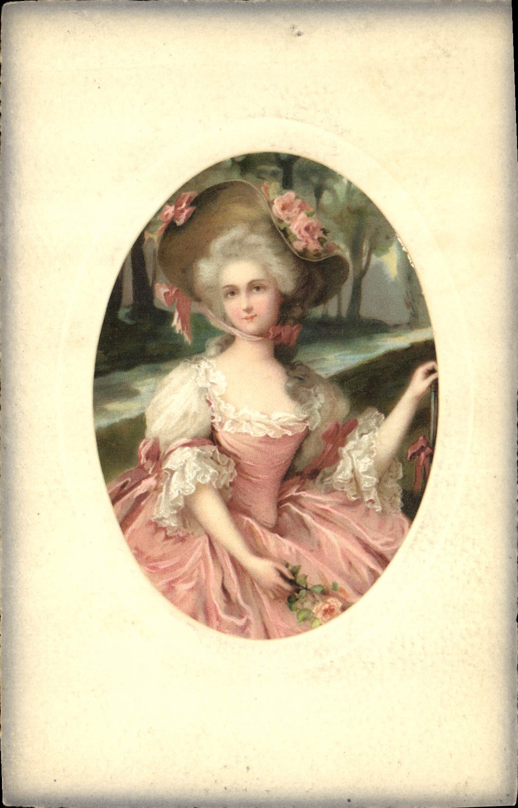 CPA Fantaisie Illustrateur Femme 