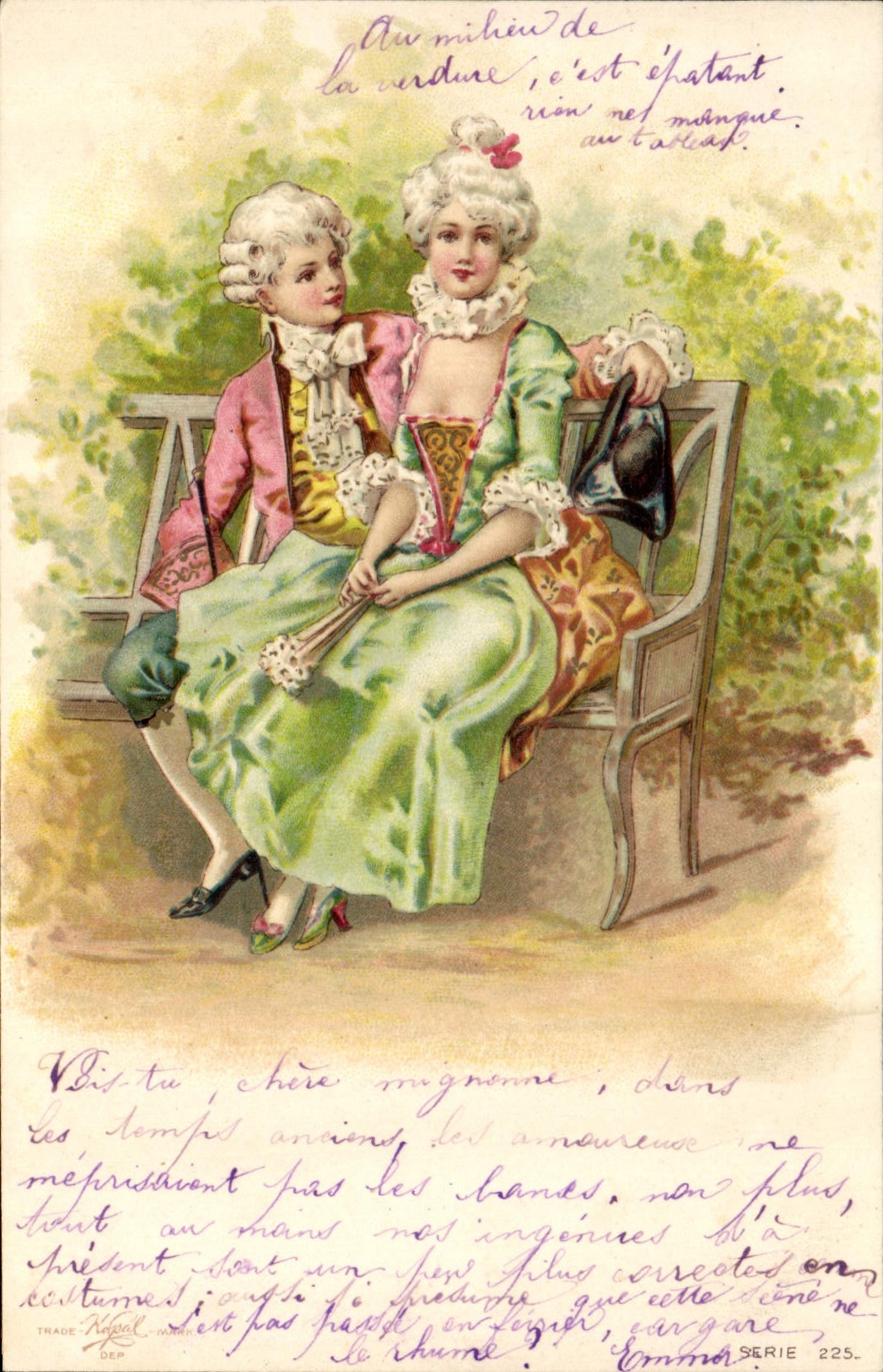 CPA Fantaisie Illustrateur Femme 