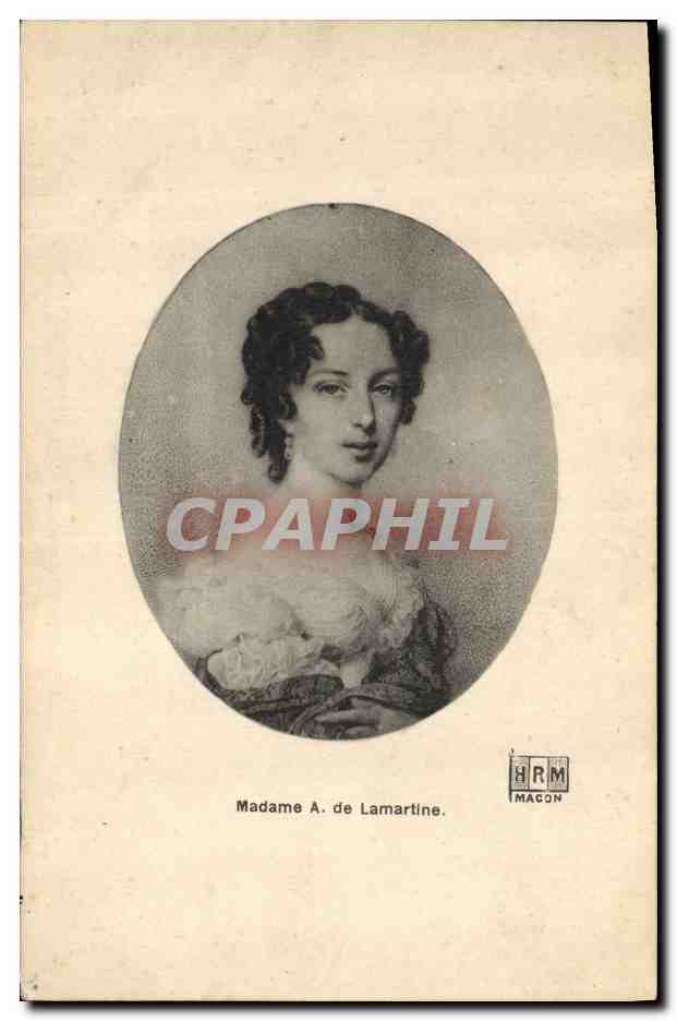 CPA Madame A de Lamartine 