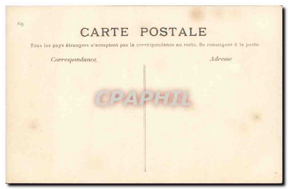 CPA Jeanne d'Arc quitte son pere  — Rückseite