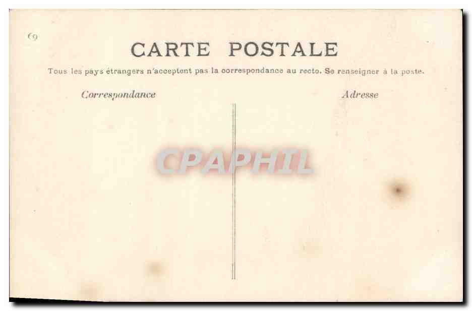 CPA Jeanne d'Arc blessee au combat d'Orleans  — Rückseite